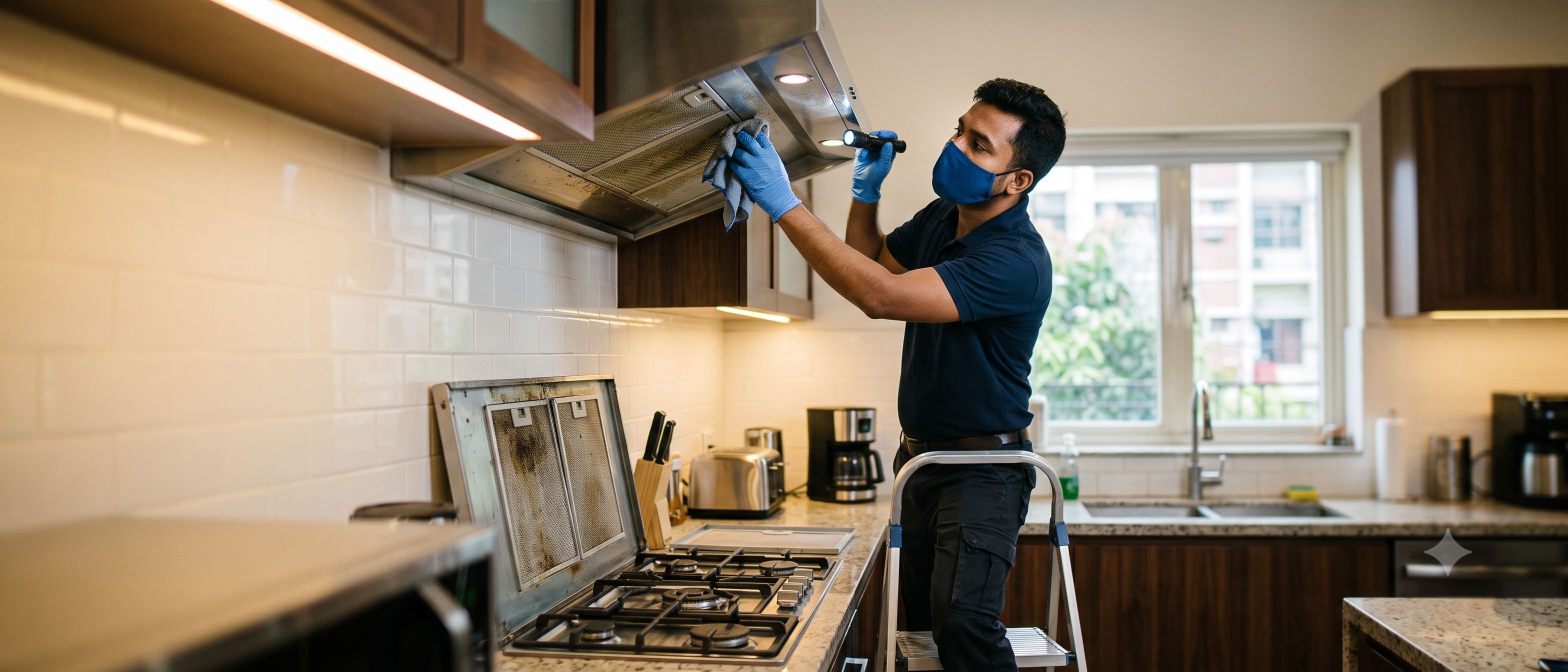 Kitchen Hood Servicing